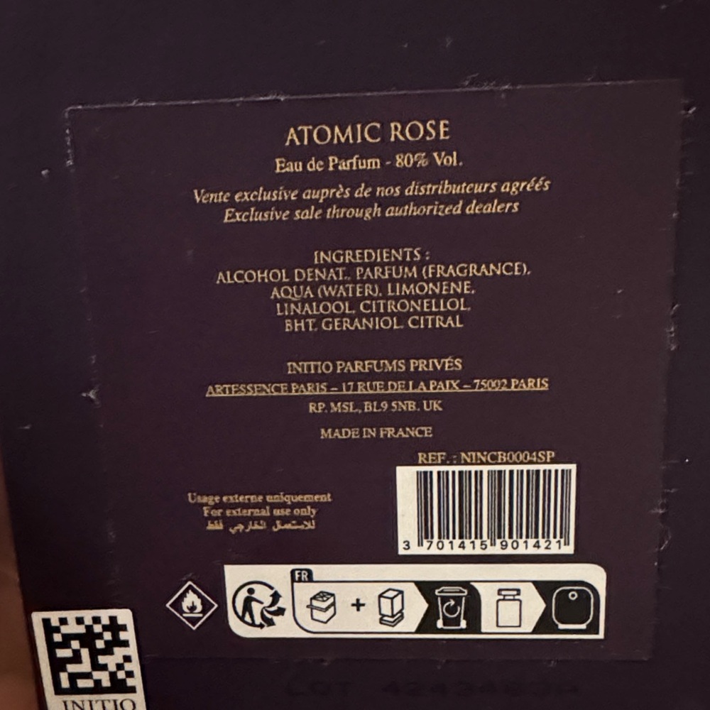 Empty Perfume Box - Picture 4 of 4